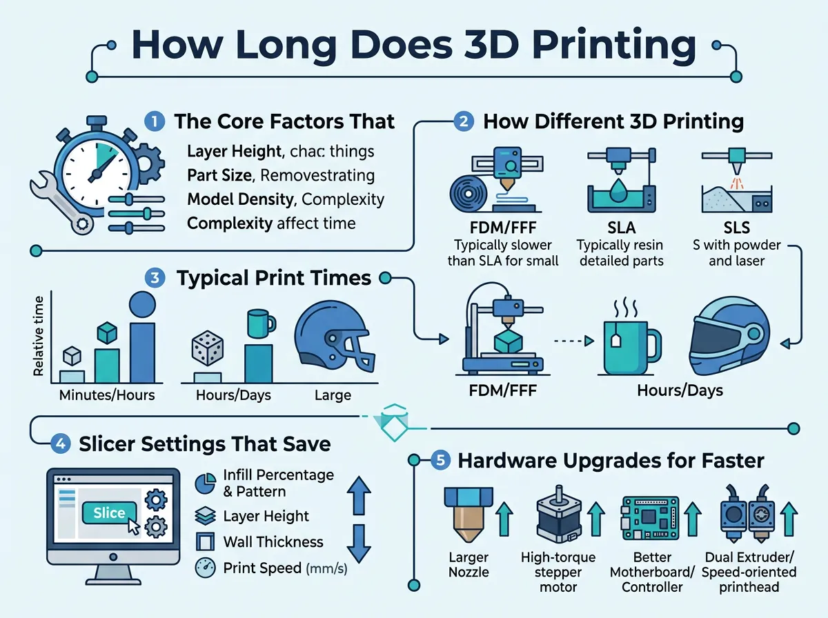 How Long Does 3D Printing Take?