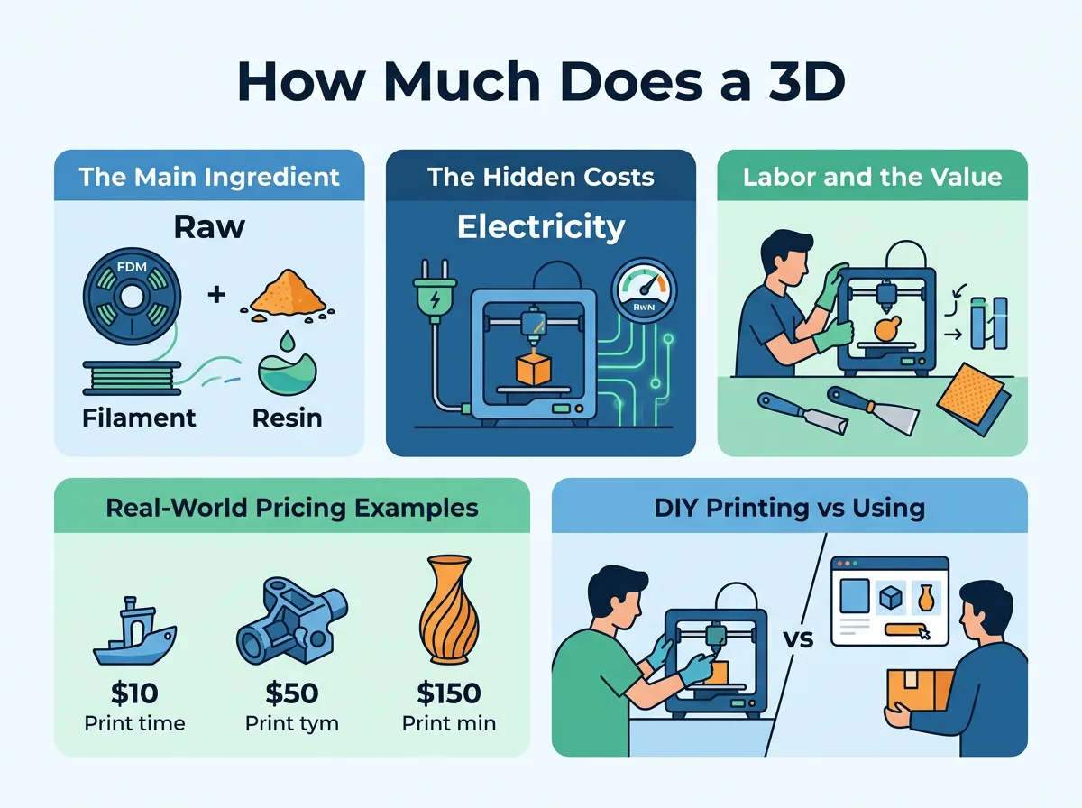 How Much Does a 3D Print Cost?