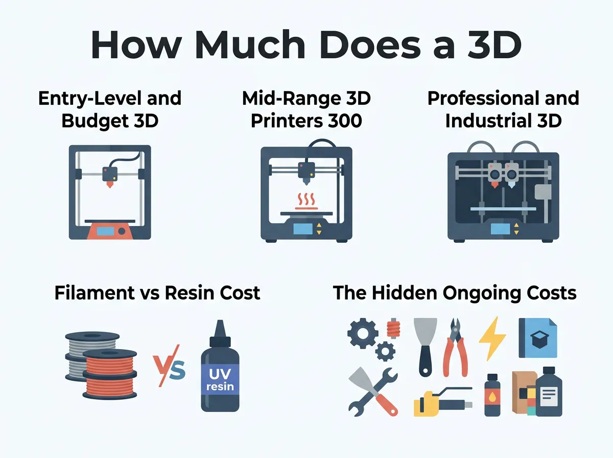 How Much Does a 3D Printer Cost?