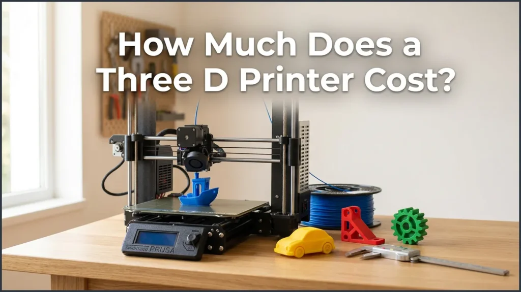 How Much Does a Three D Printer Cost?