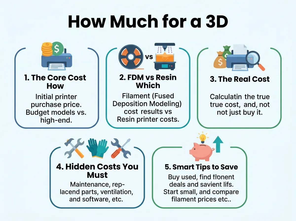 How Much for a 3D Printer?