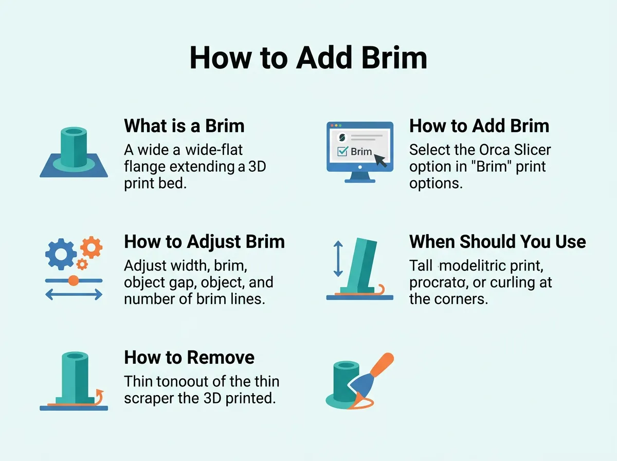 How to Add Brim in Orca Slicer?