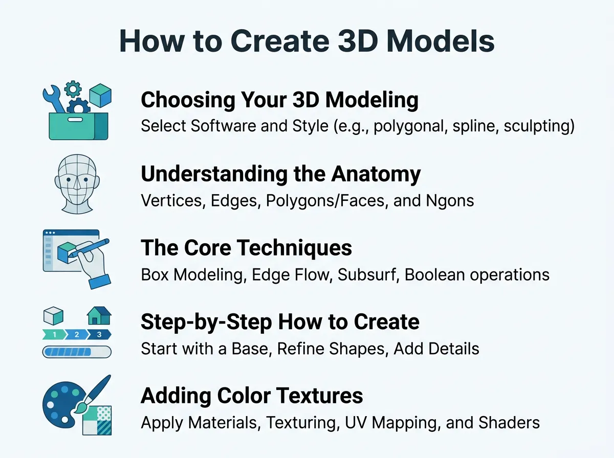 How to Create 3D Models?