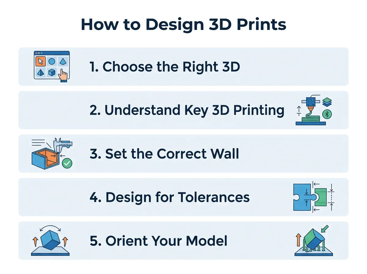 How to Design 3D Prints?