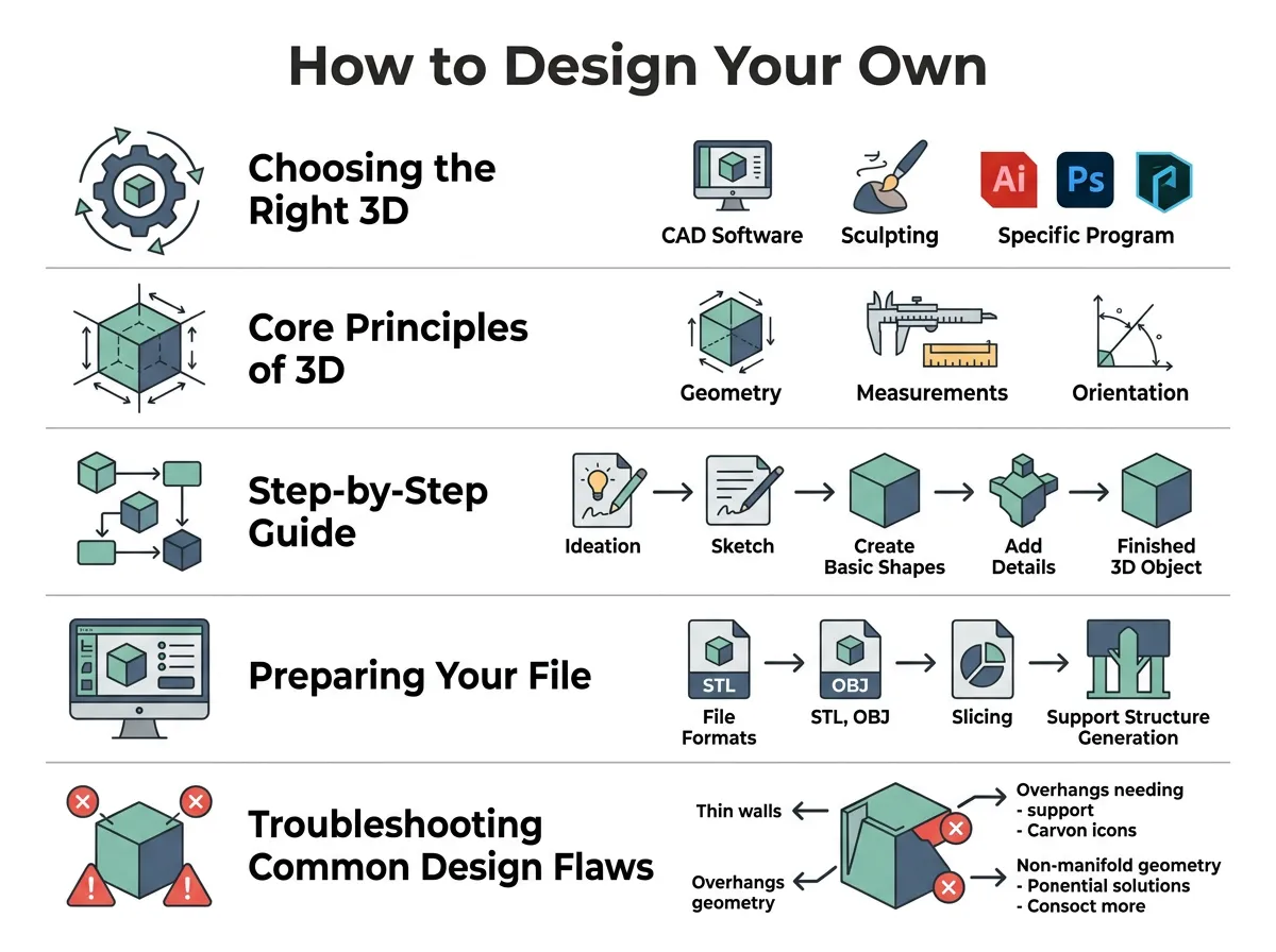 How to Design Your Own 3D Prints?