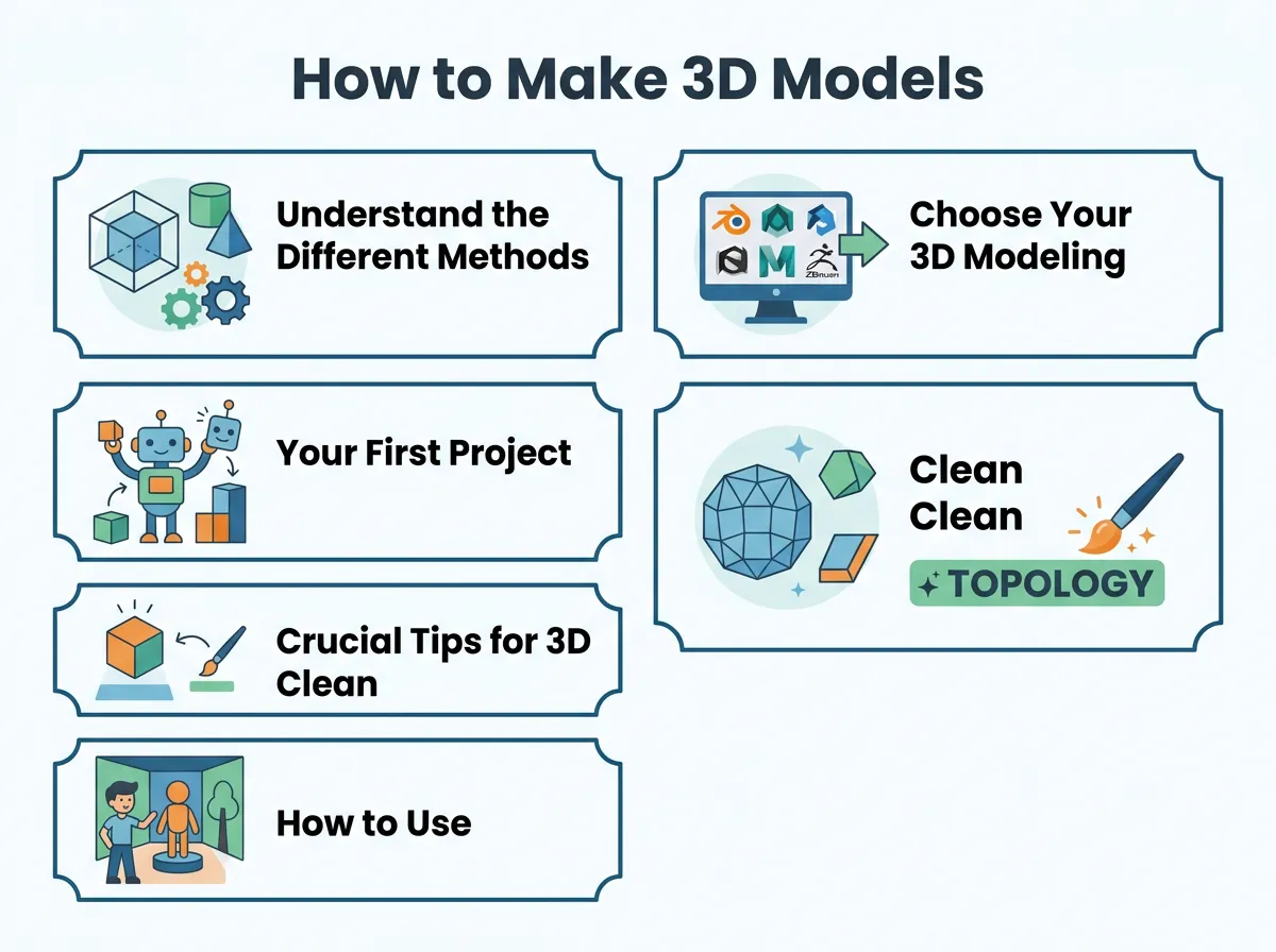 How to Make 3D Models?