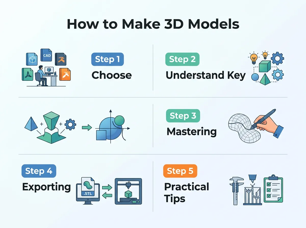 How to Make 3D Models for Printing?