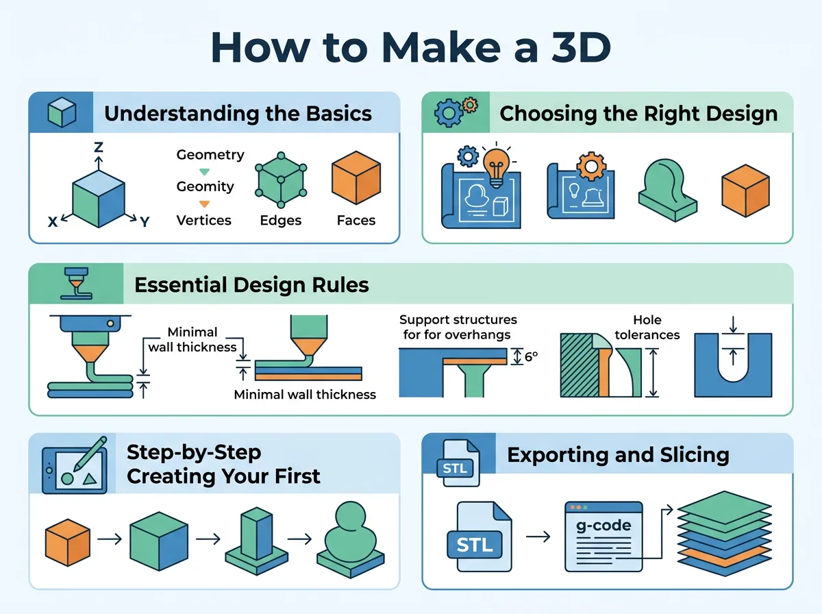 How to Make a 3D Model for 3D Printing?