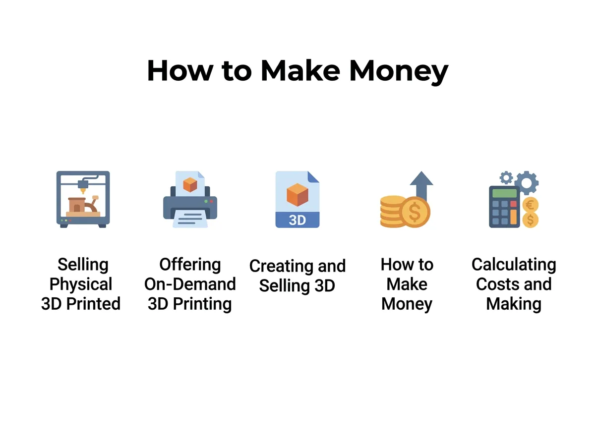 How to Make Money With 3D Printing?