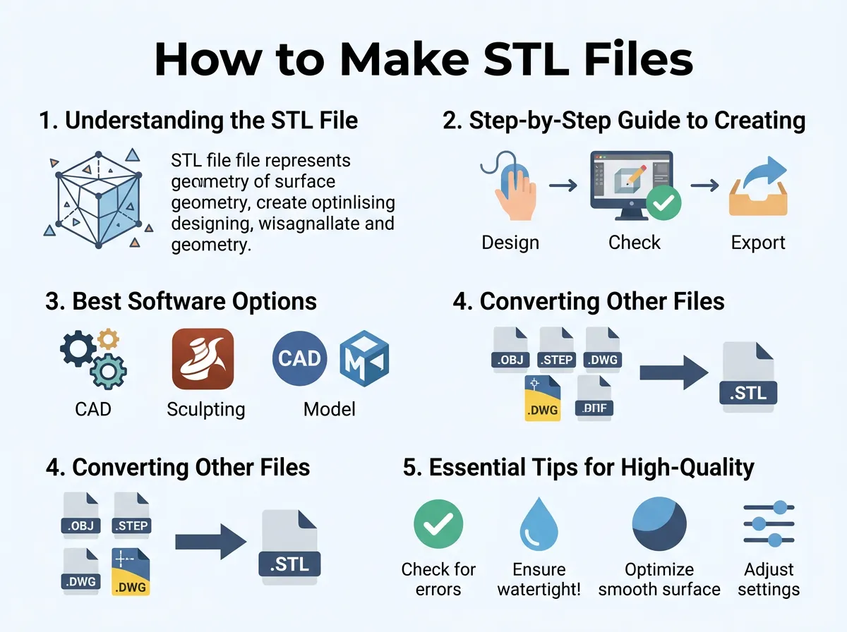 How to Make STL Files?