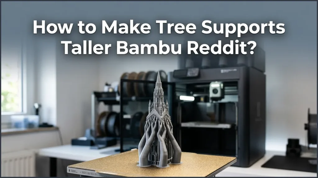 How to Make Tree Supports Taller Bambu Reddit? How to Make Tree Supports Taller Bambu Reddit?