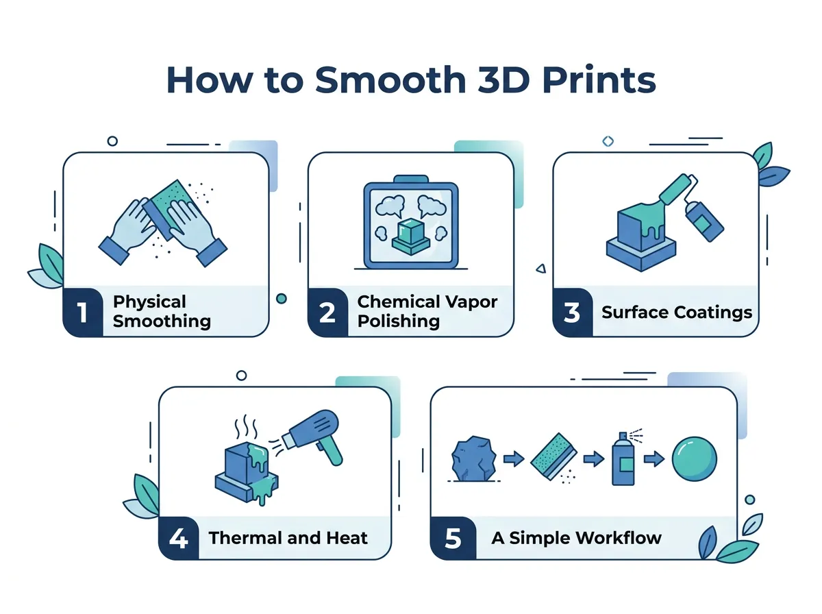 How to Smooth 3D Prints?