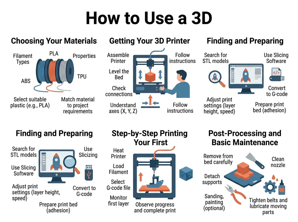 How to Use a 3D Printer?