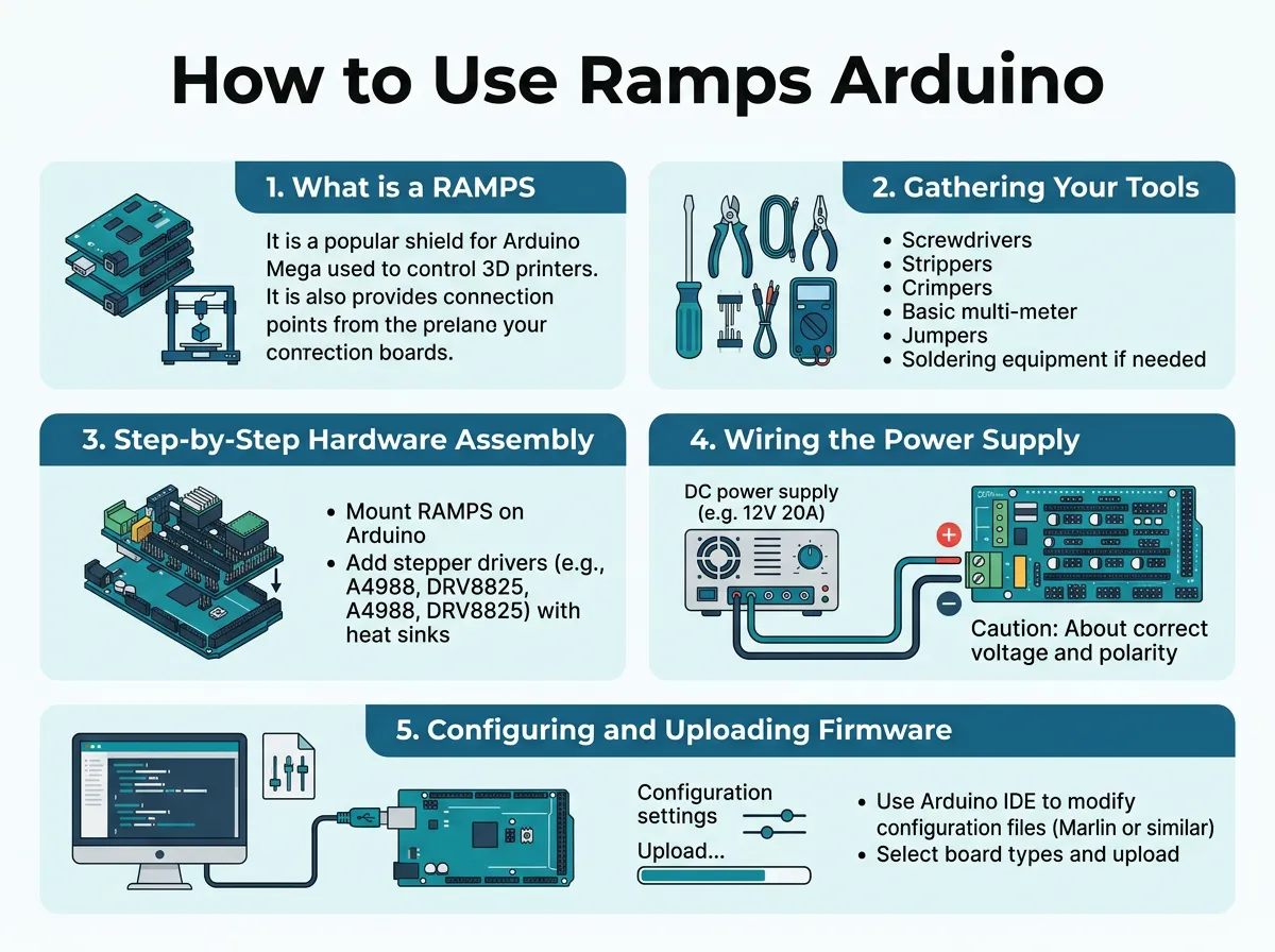 How to Use Ramps Arduino?