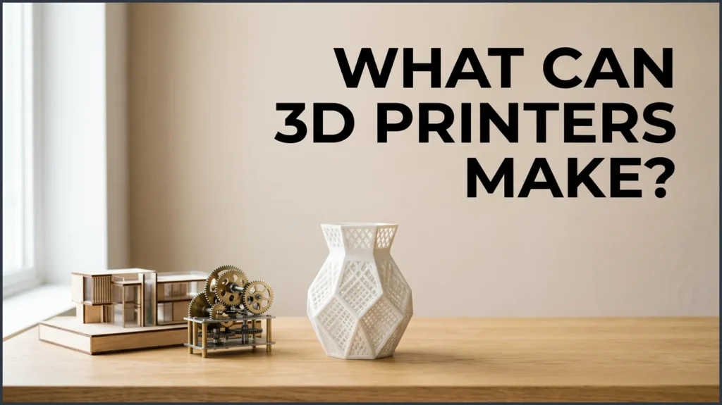 What Can 3D Printers Make?