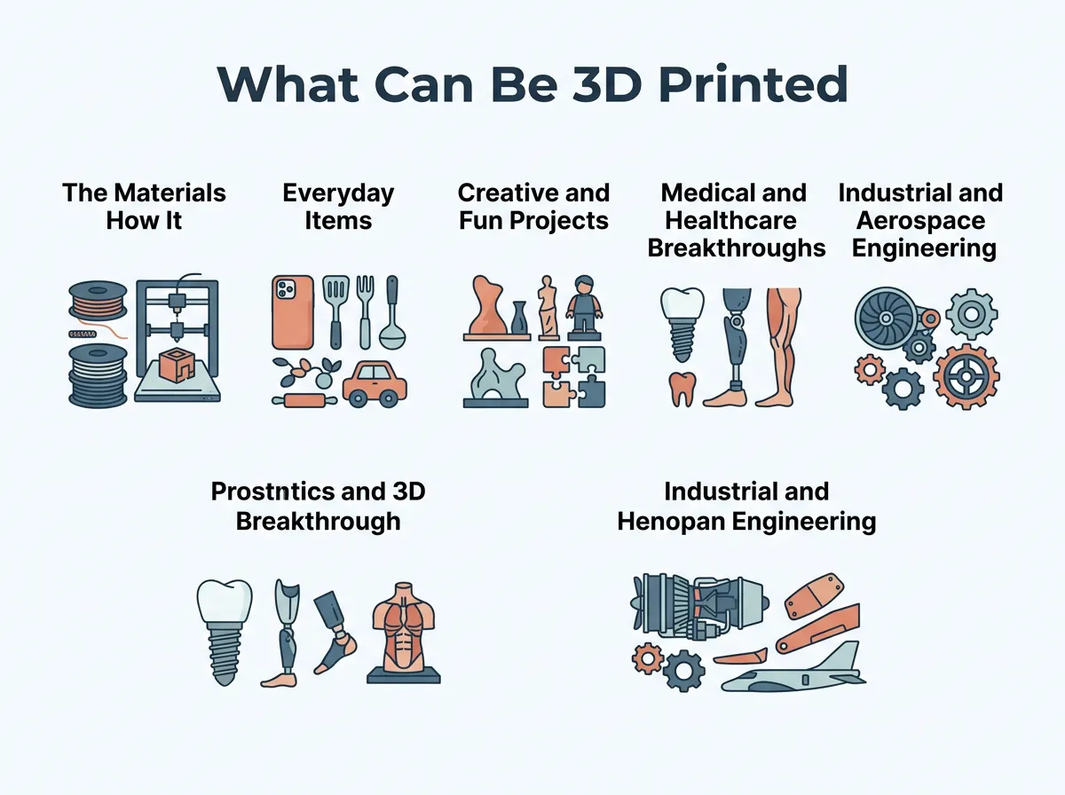 What Can Be 3D Printed?