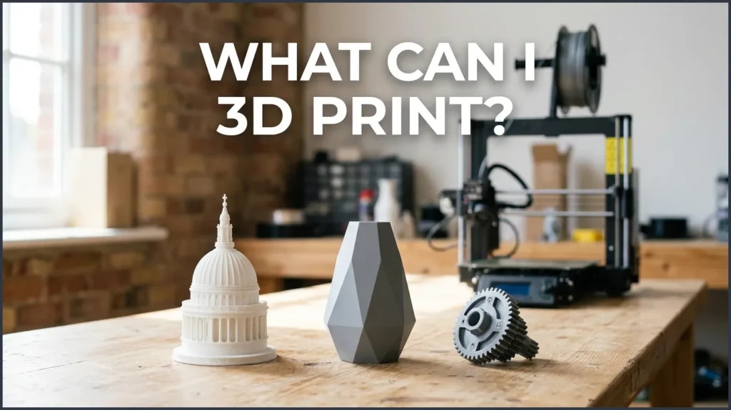 What Can I 3d Print? What Can I 3D Print?