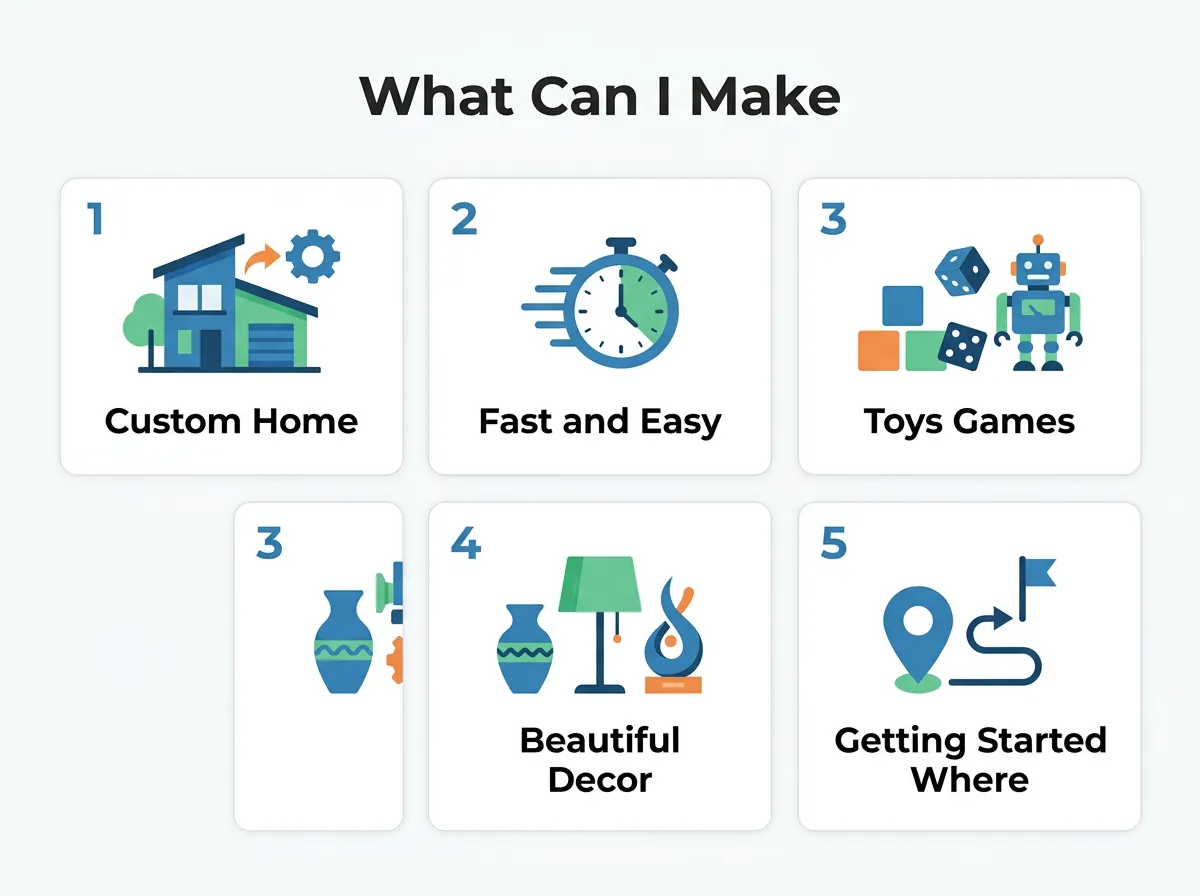 What Can I Make With a 3D Printer?