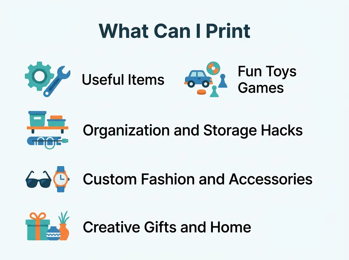 What Can I Print With a 3D Printer?