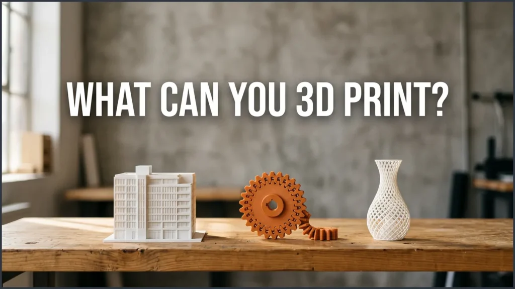 What Can You 3D Print?