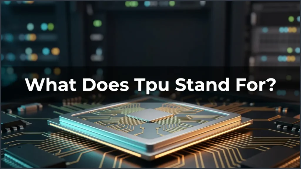 What Does Tpu Stand For? What Does TPU Stand For?