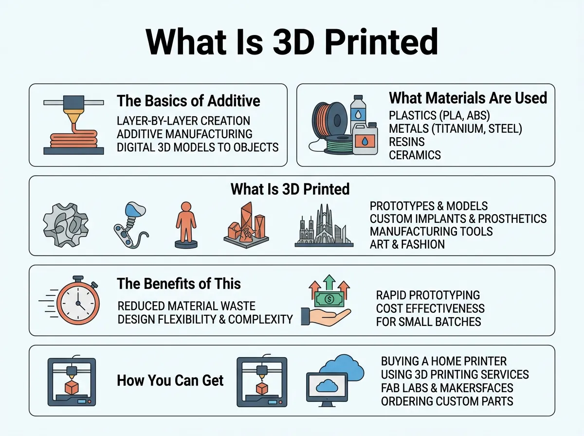 What Is 3D Printed?