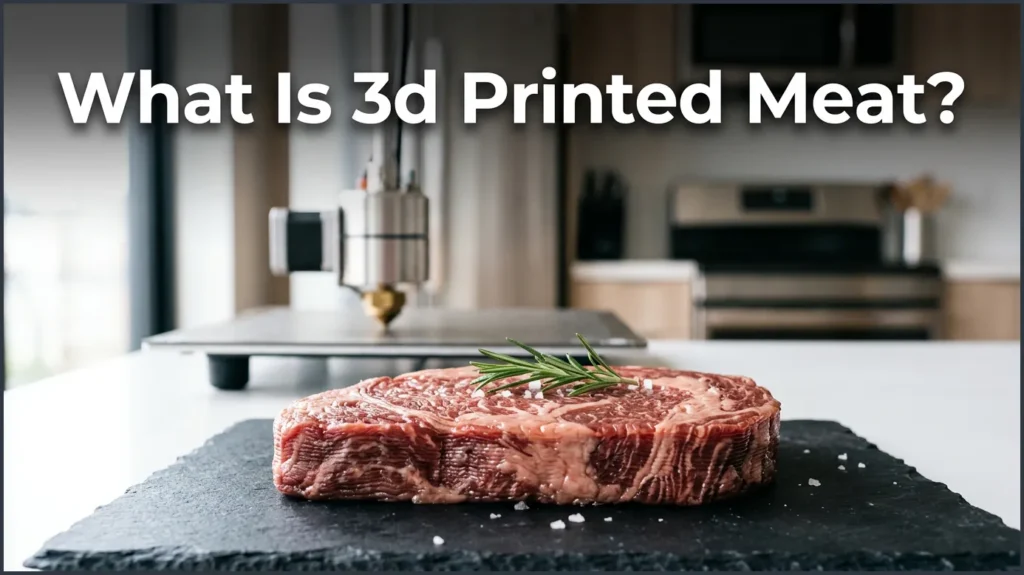 What Is 3D Printed Meat?