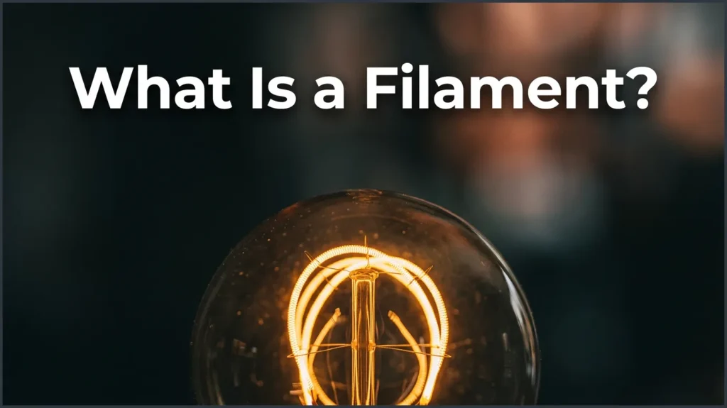 What Is a Filament? What Is a Filament?