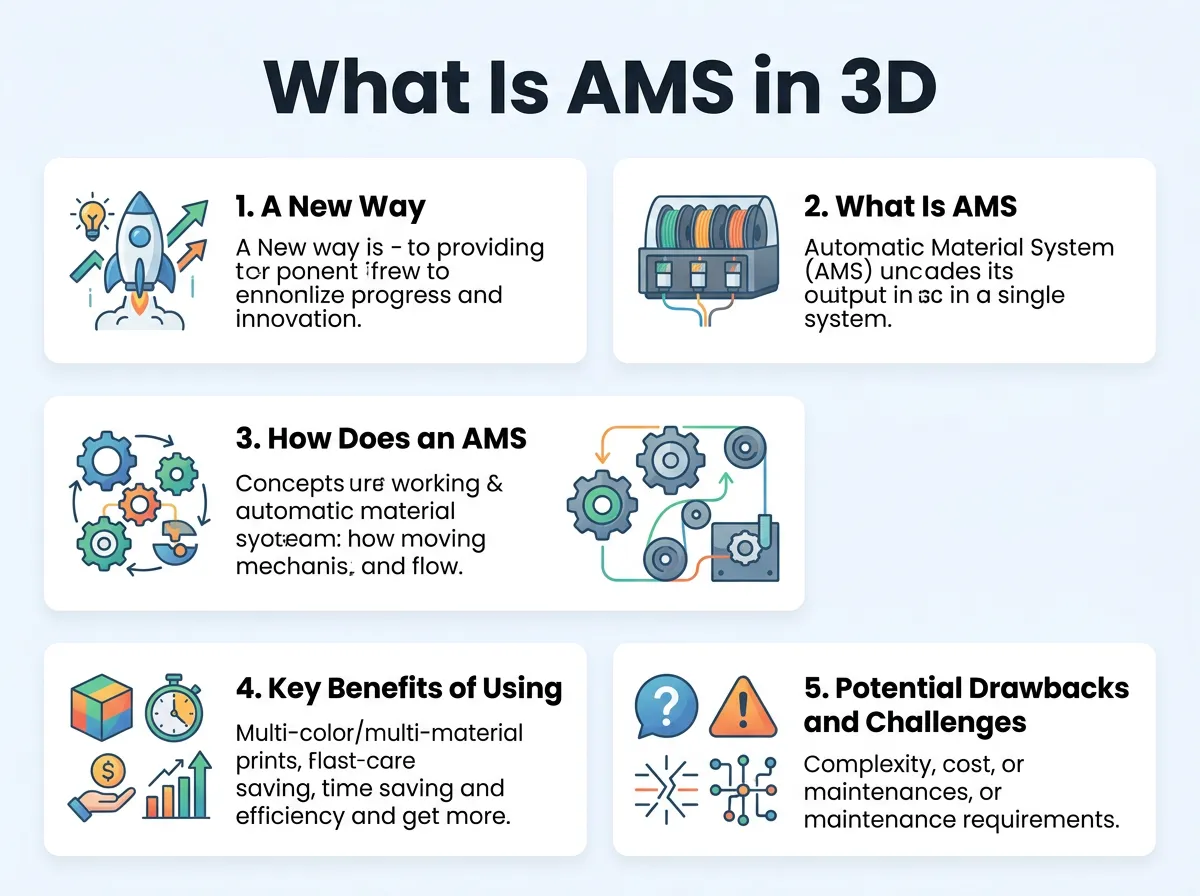 What Is AMS in 3D Printing?