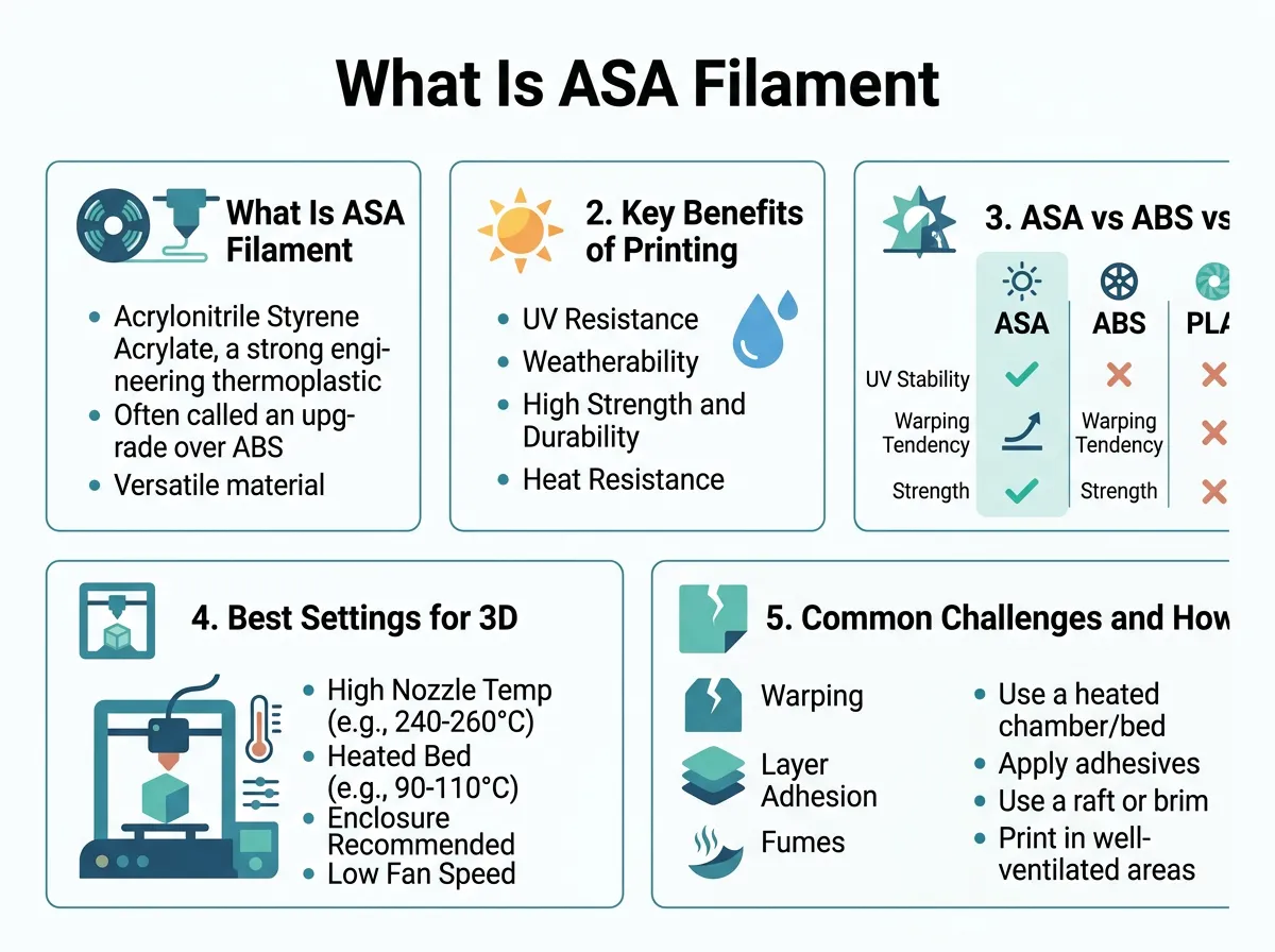 What Is ASA Filament?