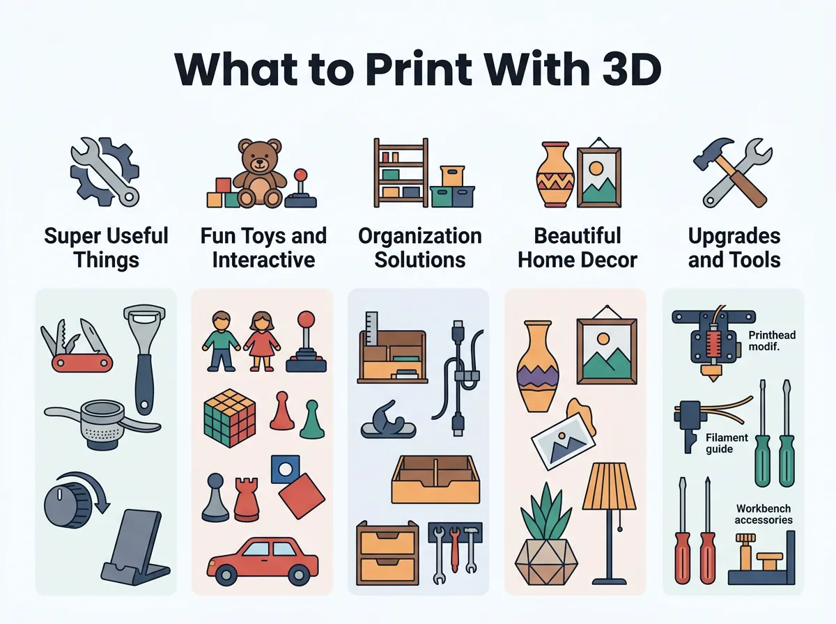 What to Print With 3D Printer?